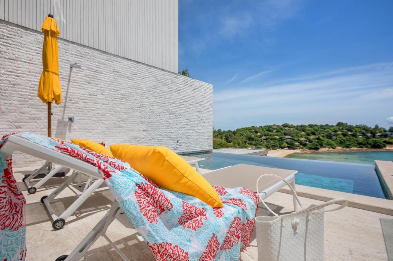 Beachside Villa - B18 - At Bayside Luxury Villas Samrong Bay Beach, 4 Bed 5 Bath, Sea & Sunset Views, Only 200M Walk To The Beach Choeng Mon Exterior photo