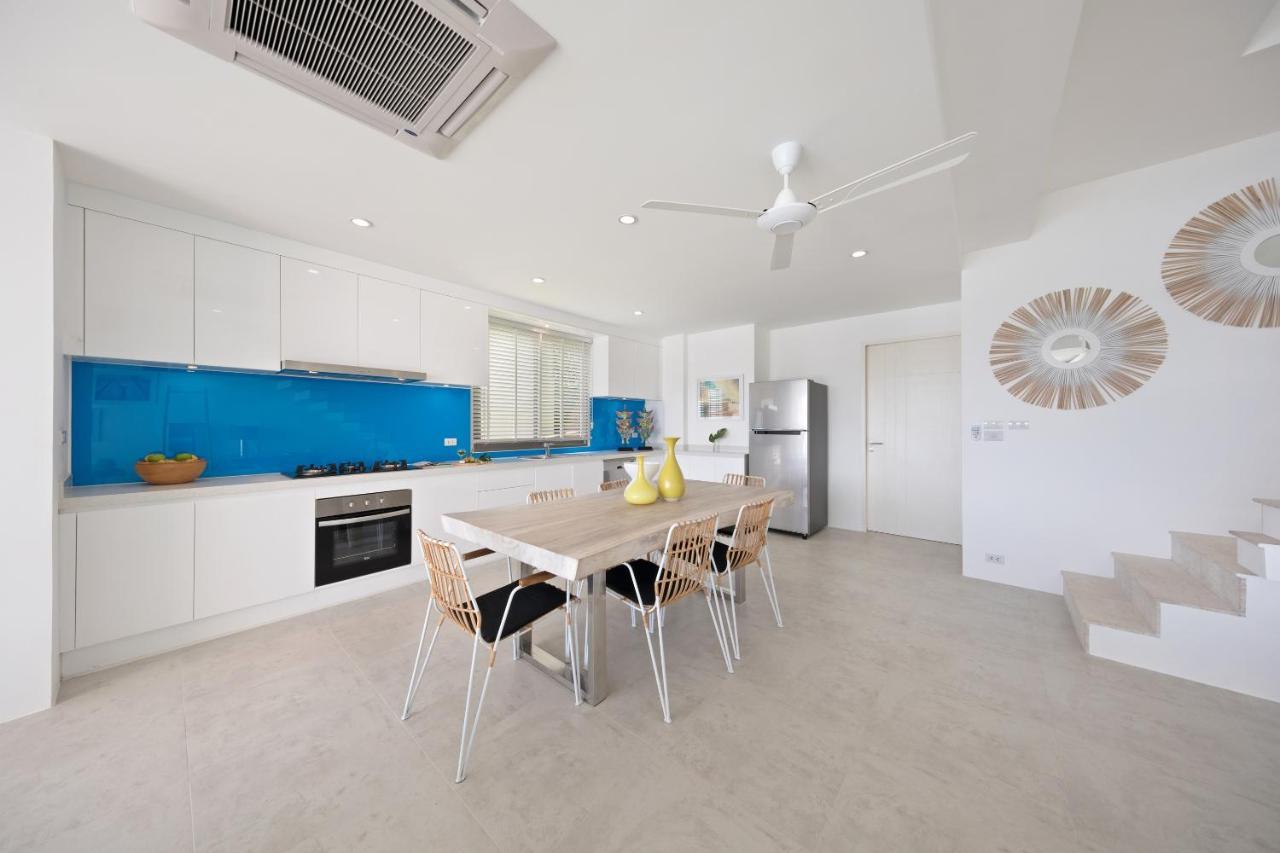 Beachside Villa - B18 - At Bayside Luxury Villas Samrong Bay Beach, 4 Bed 5 Bath, Sea & Sunset Views, Only 200M Walk To The Beach Choeng Mon Exterior photo