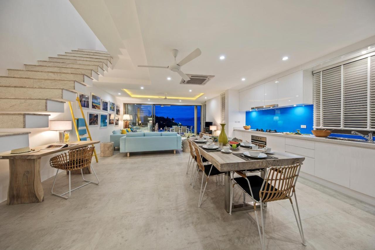 Beachside Villa - B18 - At Bayside Luxury Villas Samrong Bay Beach, 4 Bed 5 Bath, Sea & Sunset Views, Only 200M Walk To The Beach Choeng Mon Exterior photo