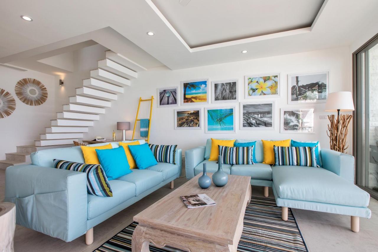 Beachside Villa - B18 - At Bayside Luxury Villas Samrong Bay Beach, 4 Bed 5 Bath, Sea & Sunset Views, Only 200M Walk To The Beach Choeng Mon Exterior photo