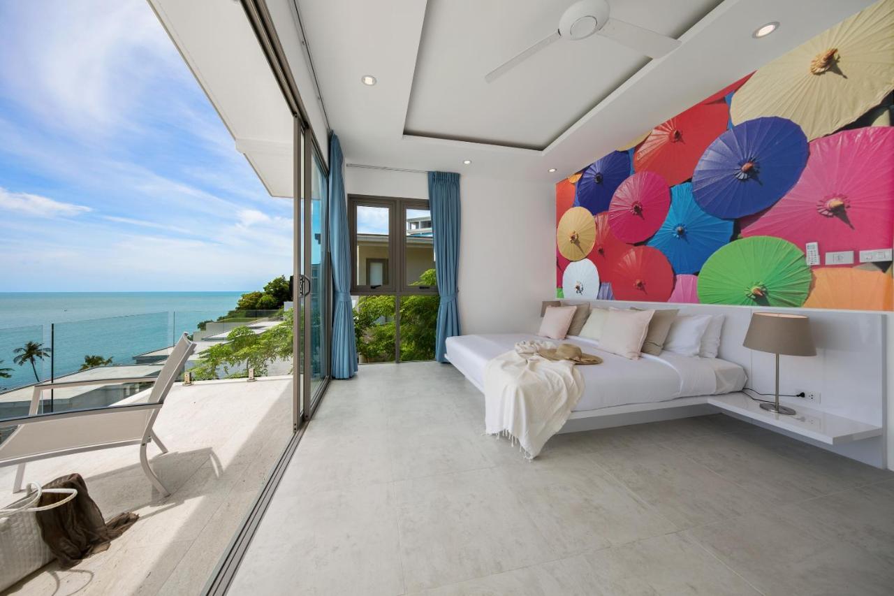 Beachside Villa - B18 - At Bayside Luxury Villas Samrong Bay Beach, 4 Bed 5 Bath, Sea & Sunset Views, Only 200M Walk To The Beach Choeng Mon Exterior photo
