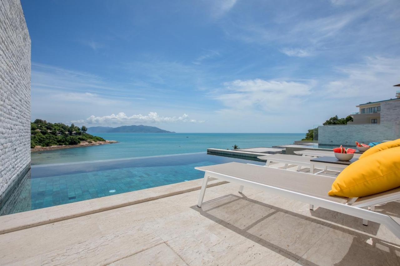 Beachside Villa - B18 - At Bayside Luxury Villas Samrong Bay Beach, 4 Bed 5 Bath, Sea & Sunset Views, Only 200M Walk To The Beach Choeng Mon Exterior photo