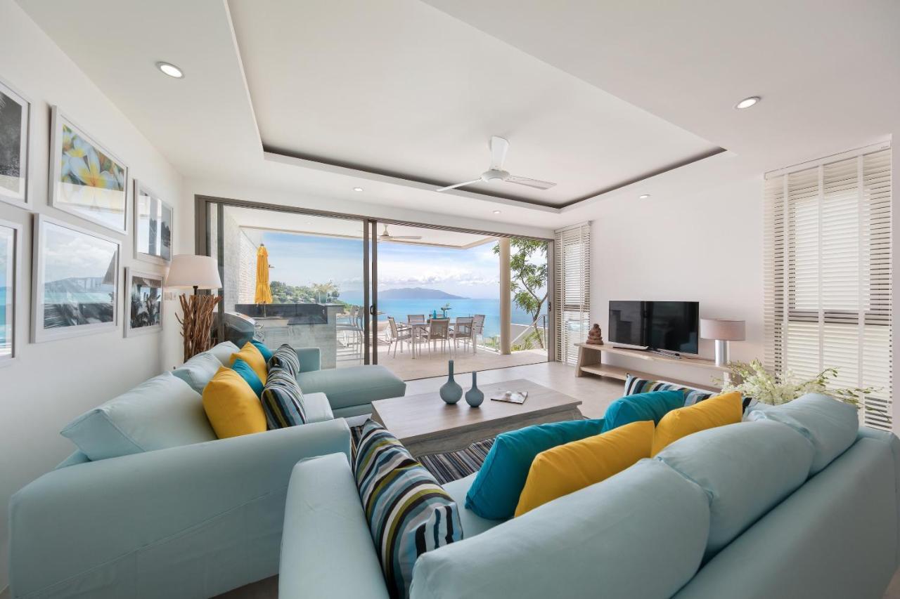 Beachside Villa - B18 - At Bayside Luxury Villas Samrong Bay Beach, 4 Bed 5 Bath, Sea & Sunset Views, Only 200M Walk To The Beach Choeng Mon Exterior photo