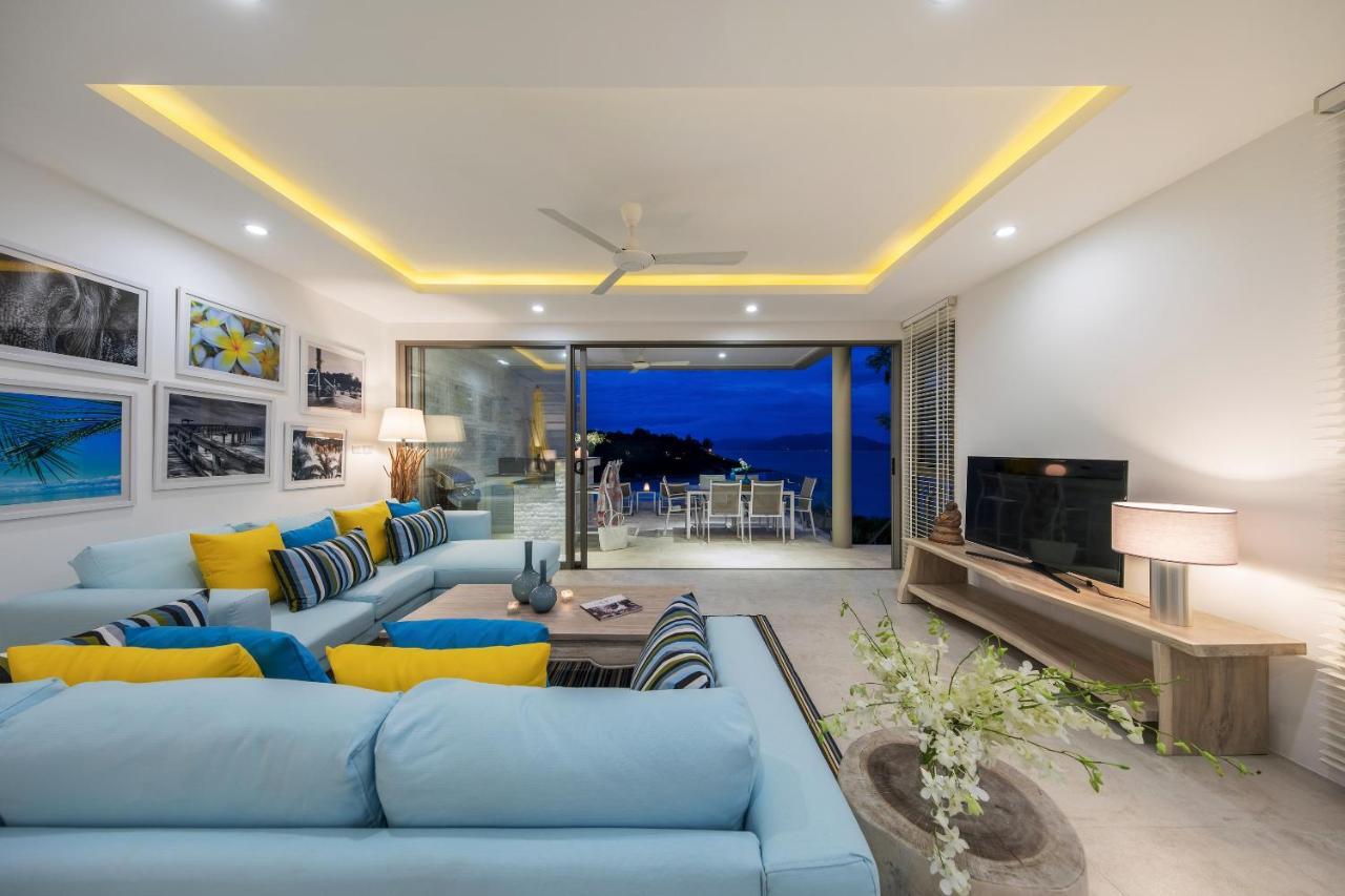 Beachside Villa - B18 - At Bayside Luxury Villas Samrong Bay Beach, 4 Bed 5 Bath, Sea & Sunset Views, Only 200M Walk To The Beach Choeng Mon Exterior photo
