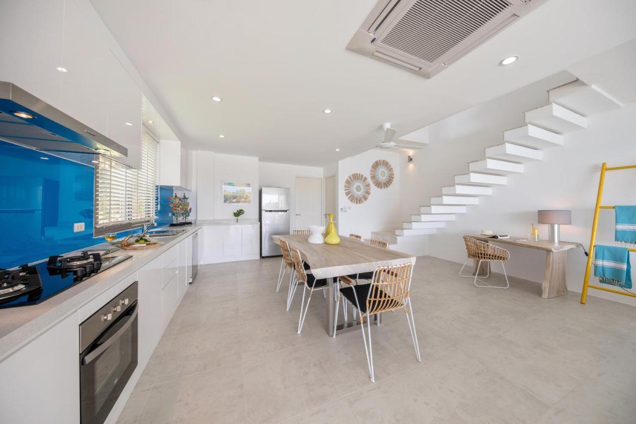 Beachside Villa - B18 - At Bayside Luxury Villas Samrong Bay Beach, 4 Bed 5 Bath, Sea & Sunset Views, Only 200M Walk To The Beach Choeng Mon Exterior photo