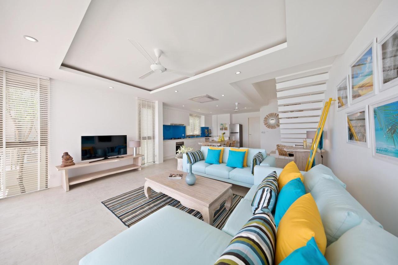 Beachside Villa - B18 - At Bayside Luxury Villas Samrong Bay Beach, 4 Bed 5 Bath, Sea & Sunset Views, Only 200M Walk To The Beach Choeng Mon Exterior photo